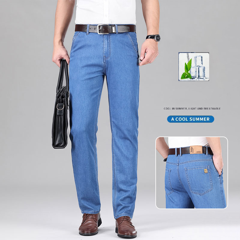 Levis Jeans 501 - メンズストレートレッグジーンズ,ルーズフィットパンツ,ロング,カジュアル,スリム,ラージサイズ,ビジネス,夏,新作コレクション